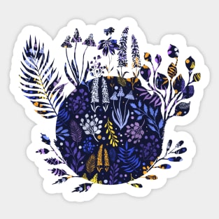 Dreamy Watercolor Flowers Sticker